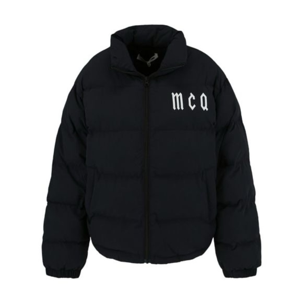 NWT $1250 McQ Alexander McQueen Puffer Jacket Black Womens